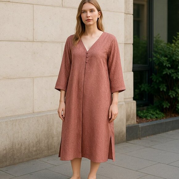 Smash + Tess x Ashlee Simpson, Disco Duster, Long Longline Robe, Pink, XS/S - Picture 3 of 12